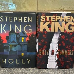 Stephen King H6ardcover Books Holly Billy Summers